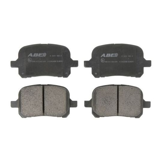 C12083ABE - Brake Pad Set, disc brake 