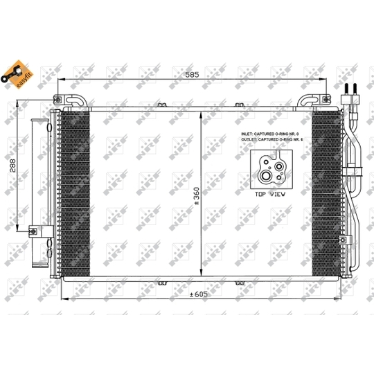 35478 - Condenser, air conditioning 