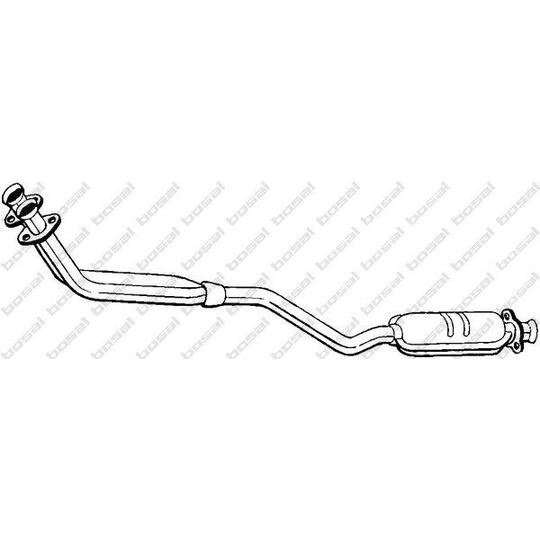 282-181 - Front Silencer 