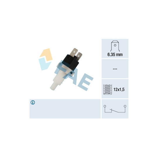 24200 - Bromsljuskontakt 