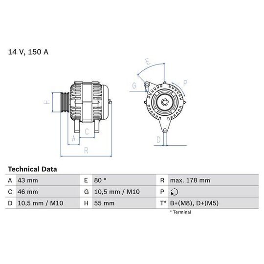 0 986 041 930 - Generaator 