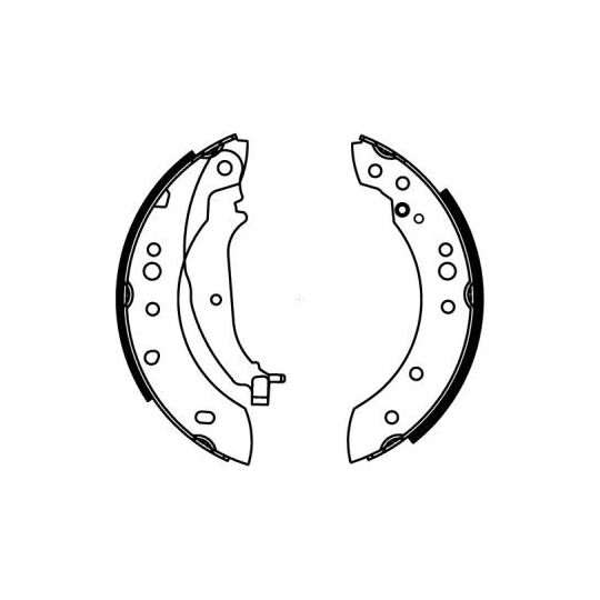 C05063ABE - Brake Shoe Set 