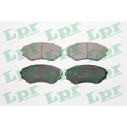 05P1132 - Brake Pad Set, disc brake 