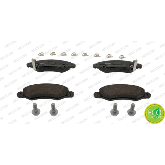 FDB1811 - Brake Pad Set, disc brake 