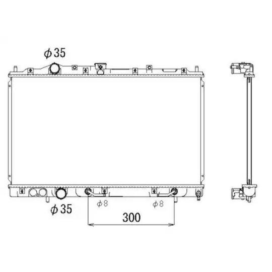 53315 - Radiator, engine cooling 