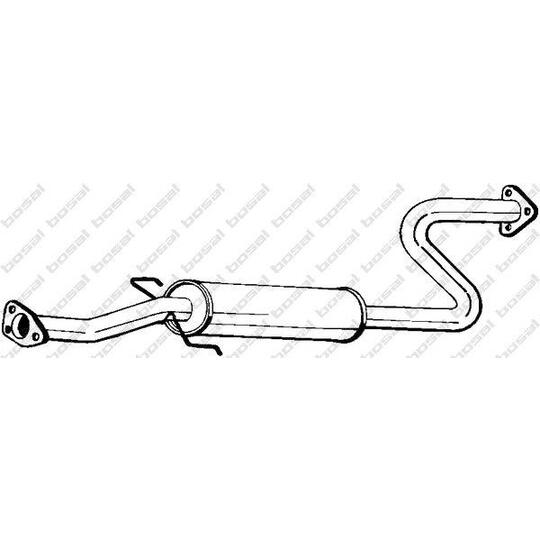 281-459 - Middle Silencer 