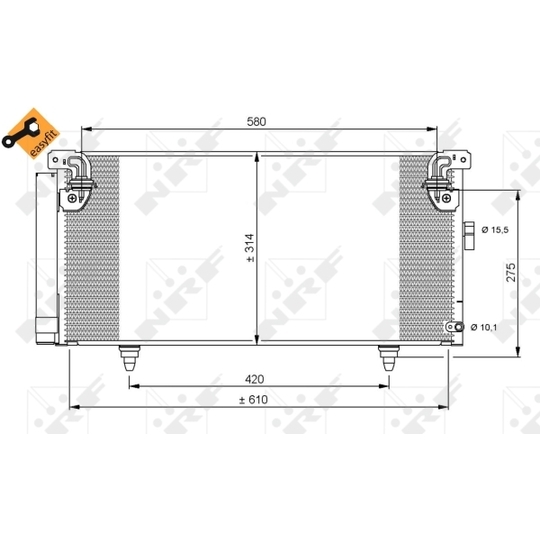 35868 - Condenser, air conditioning 