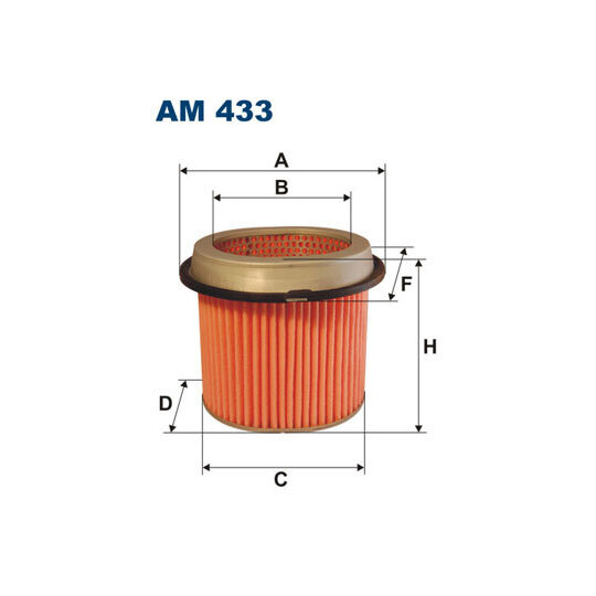 AM 433 - Air filter 