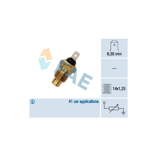 31280 - Sensor, kylmedietemperatur 