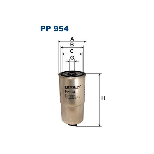 PP 954 - Bränslefilter 