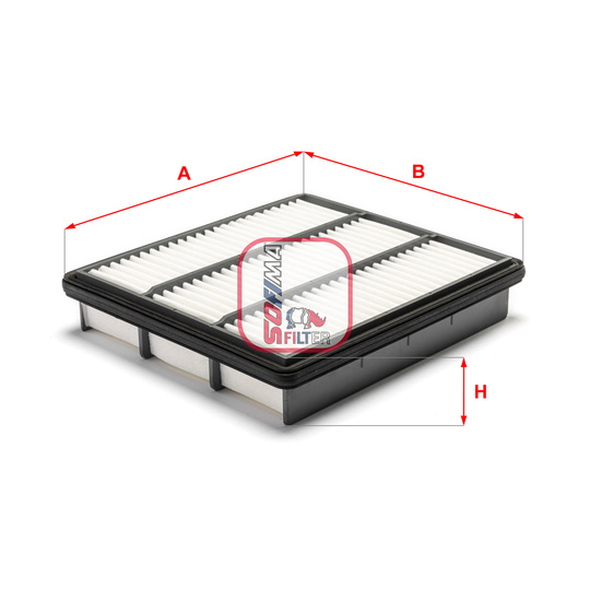 S 3221 A - Air filter 