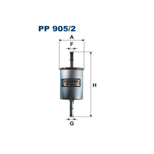 PP 905/2 - Bränslefilter 