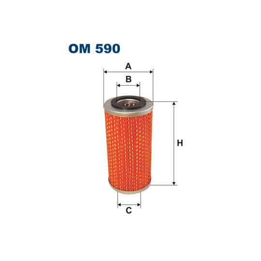 OM 590 - Oil filter 