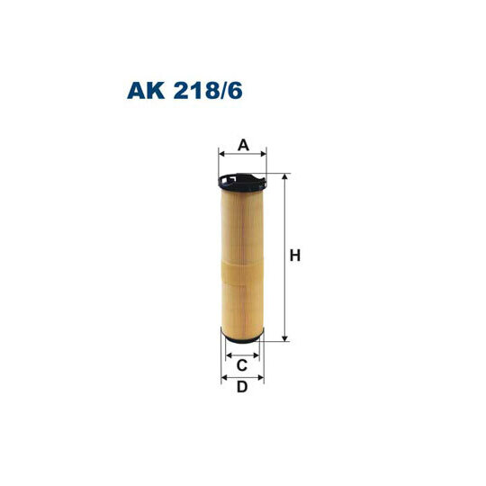 AK 218/6 - Air filter 