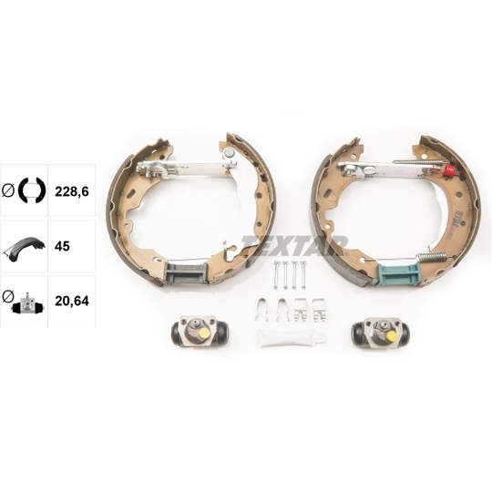 84049400 - Brake Shoe Set 