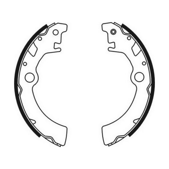 C08003ABE - Brake Shoe Set 