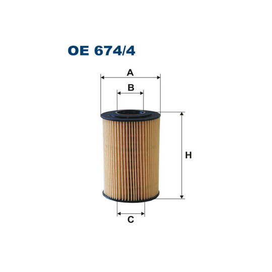 OE 674/4 - Oil filter 
