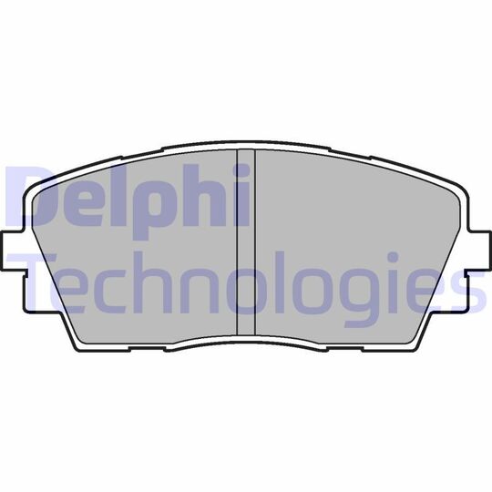 LP2296 - Brake Pad Set, disc brake 