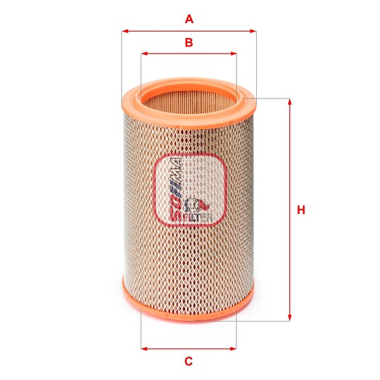 S 1220 A - Air filter 