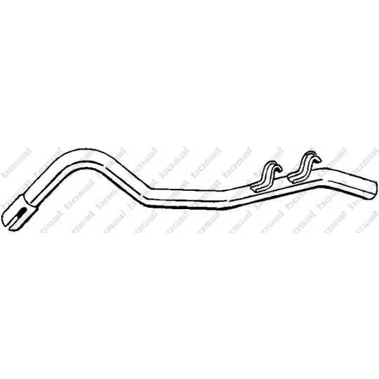 478-721 - Exhaust pipe 