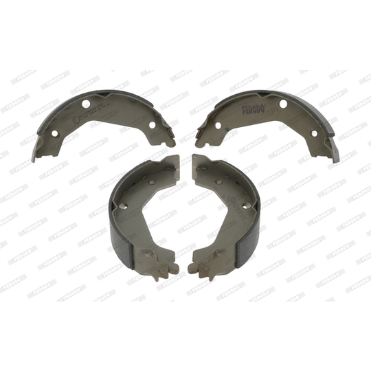 FSB4048 - Brake Shoe Set, parking brake 