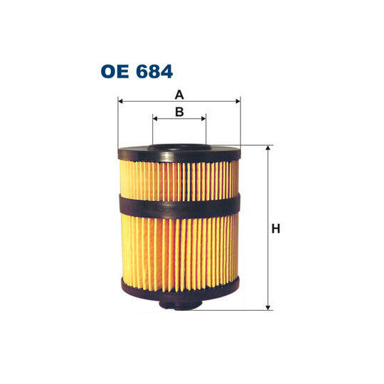 OE 684 - Oil filter 