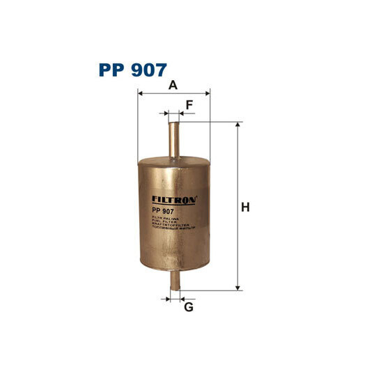 PP 907 - Fuel filter 