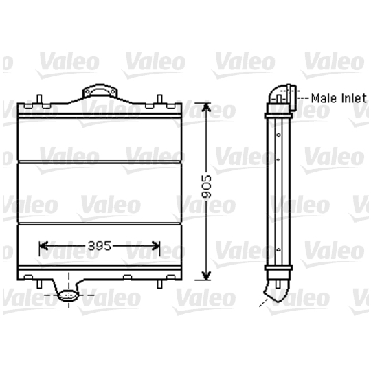 733448 - Radiaator, mootorijahutus 