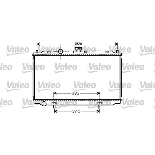 734737 - Radiator, engine cooling 