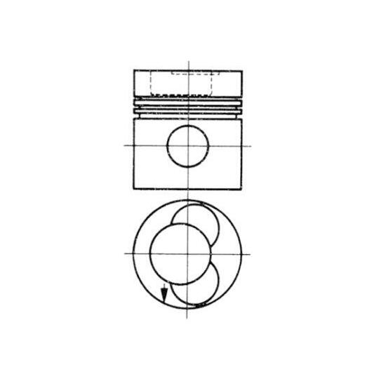 92581600 - Piston 