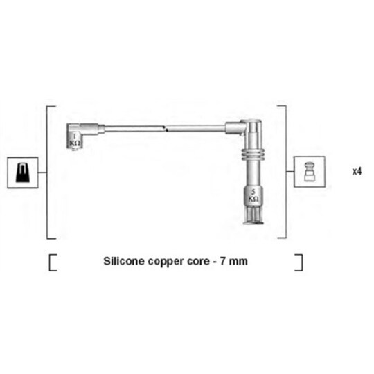 941175170758 - Ignition Cable Kit 