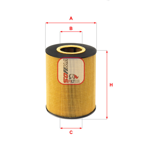 S 5016 PE - Oil filter 