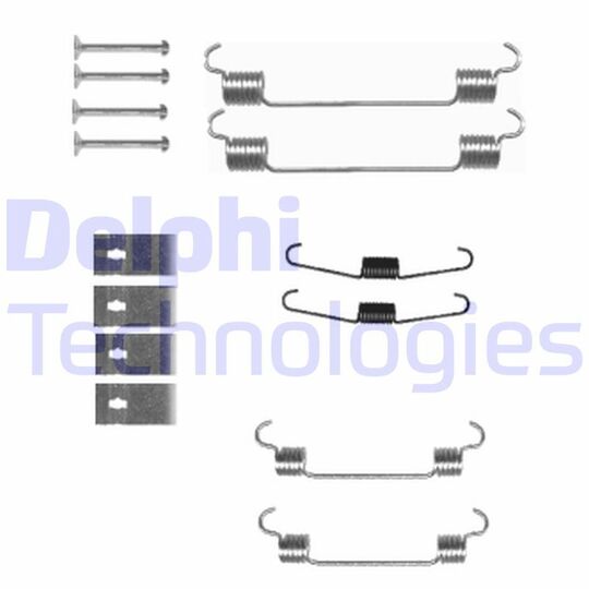 LY1343 - Accessory Kit, brake shoes 