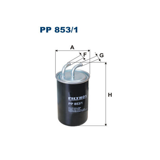 PP 853/1 - Bränslefilter 