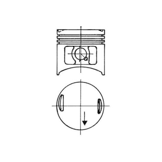 93613710 - Piston 