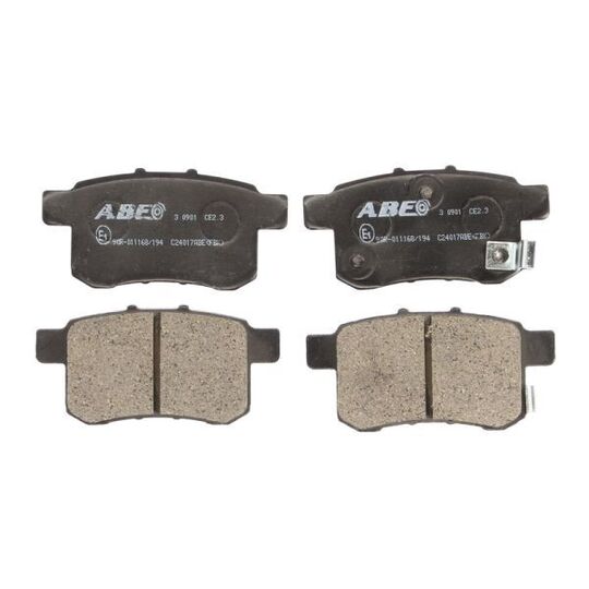 C24017ABE - Brake Pad Set, disc brake 