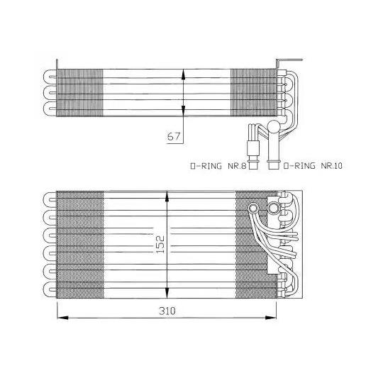 36084 - Evaporator, air conditioning 