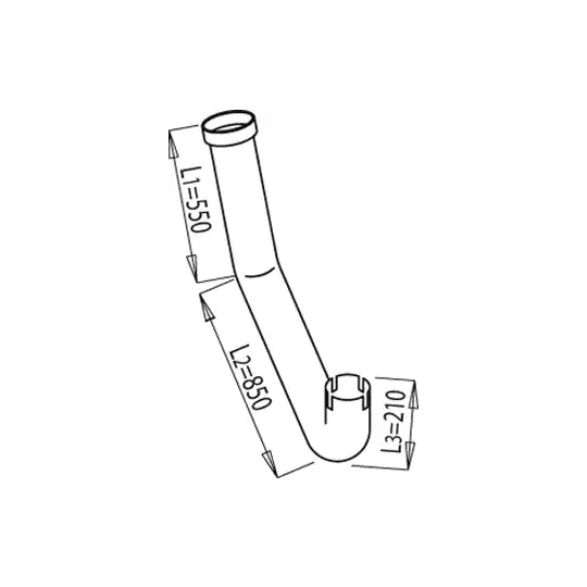 68226 - Exhaust pipe 