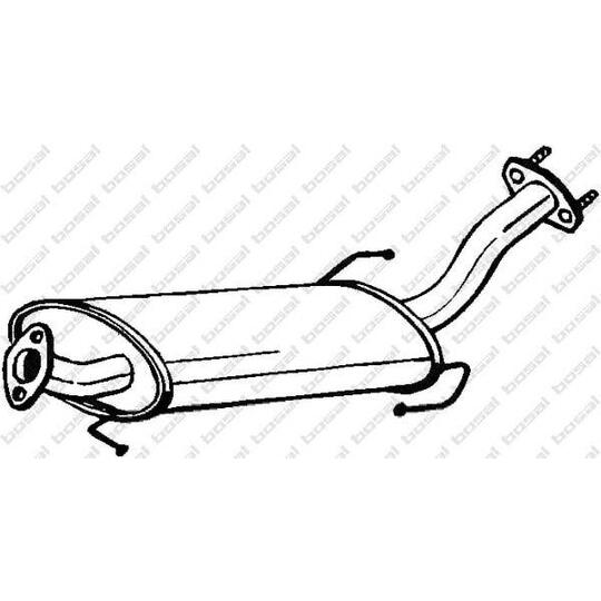 145-209 - Front Silencer 