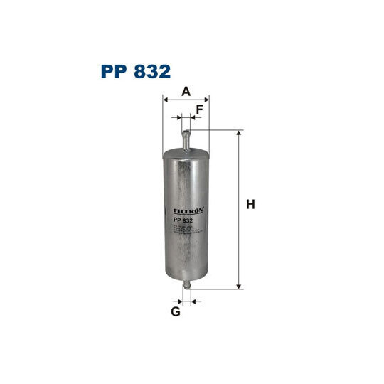 PP 832 - Kütusefilter 