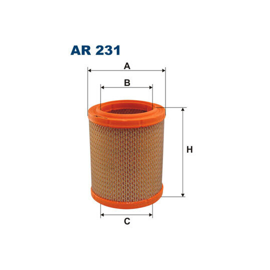 AR 231 - Air filter 