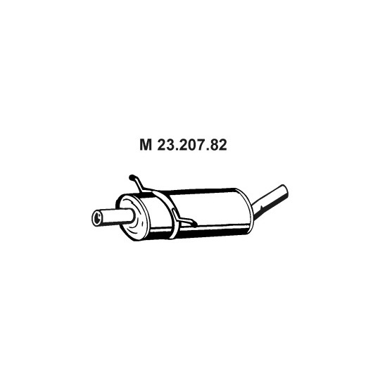 23.207.82 - mittenljuddämpare 