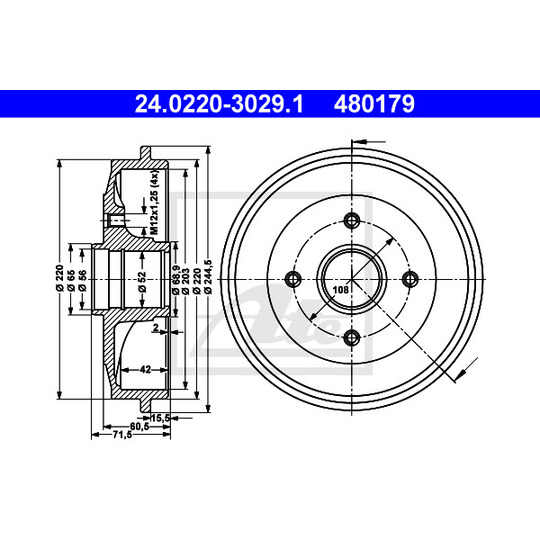 24.0220-3029.1 - Piduritrummel 