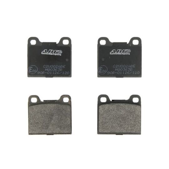 C2V002ABE - Brake Pad Set, disc brake 