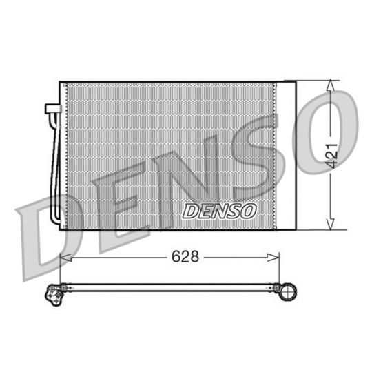 DCN05018 - Condenser, air conditioning 
