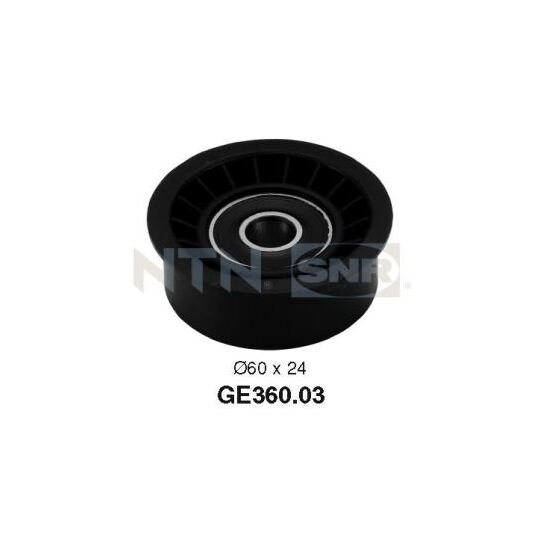 GE360.03 - Deflection/Guide Pulley, timing belt 