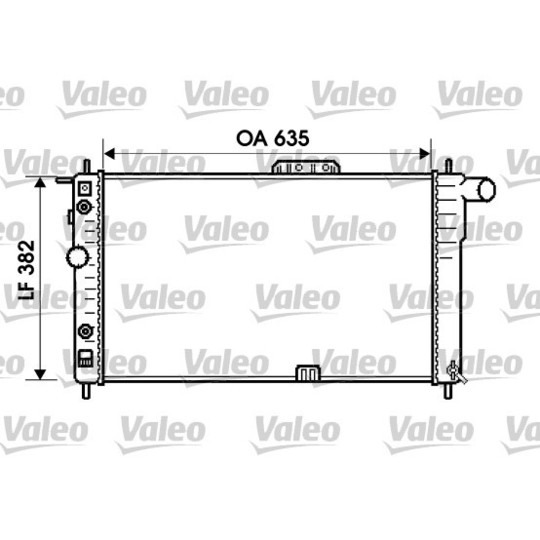 734596 - Radiator, engine cooling 