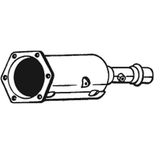 095-100 - Soot/Particulate Filter, exhaust system 