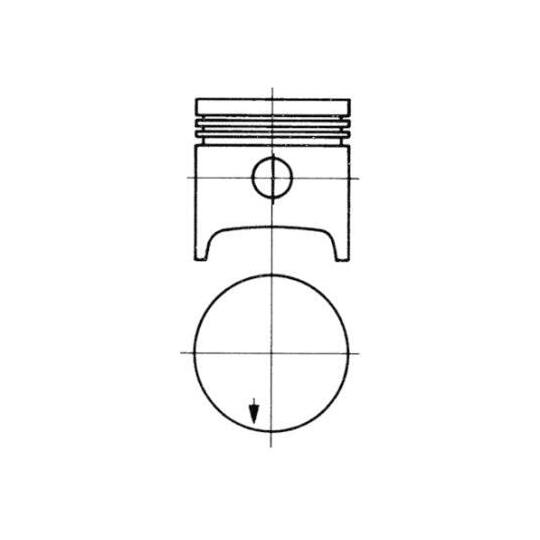 91334701 - Piston 