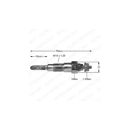 HDS239 - Glow Plug 